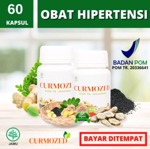 Curmozed 60 Kapsul BPOM Obat Darah Tinggi Obat Hipertensi