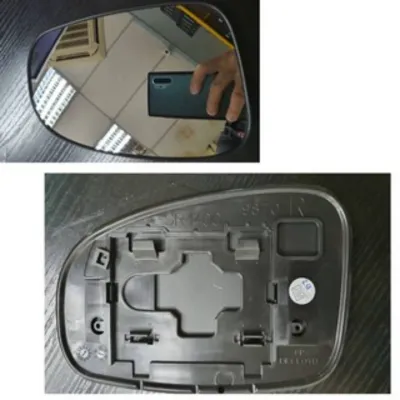 Perodua Axia Bezza Myvi Side Mirror Glass Cermin Round Squared Shape