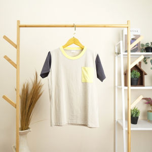 Macbear Baju Anak-Remaja Laki-Laki Kaos Colorbloc Pocket