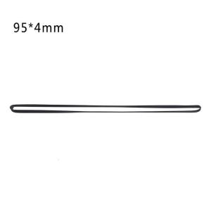 Replacement Turntable Belt Rubber Flat Drive Belt for Record Player DVD CD-ROM Repeater Phono 4mm Wide Belt