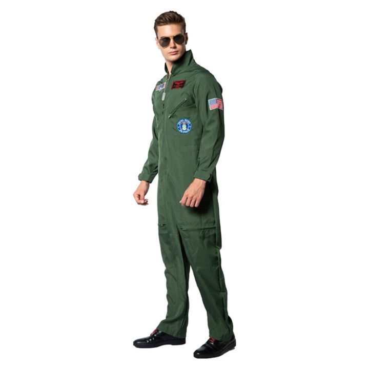 Top Gun: Maverick Cosplay Costume Military Pilot Uniform For Kids Adult 