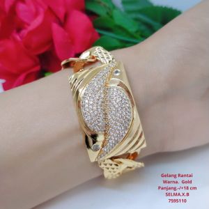 Gelang rantai Aksesoris Fashion Wanita Cocok Untuk Sehari hari G22-9C