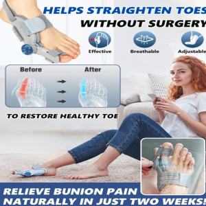 Hallux Valgus Corrector Comfort Adjustable Everyday Use Lightweight Breathable Thumb Pain Relief for Active Lifestyle