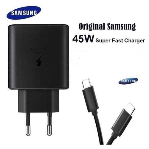 Charger Samsung 45W Super Fast Charging Kabel Type C to Type C