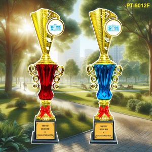 BE-PT9012 Trofi Plastik bersama Tapak Berat Exquisite Plastic Winners Trophy w/ Heavy Base