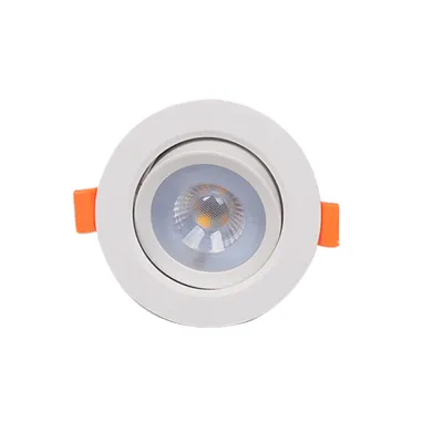 Lampu Downlight Spotlight LED 5W COB 220V PUTIH KUNING 5 WATT WALL WASHER