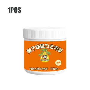 Multifunctional household cleaner decontamination descaling & polishing clean tile remove stain & rust safe easy to useCoconut Oil Cleaning Cream 99% efficient cleaning heavy oil stains derusting & polishing multifunctional kitchen cleaner