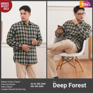 BAJU ATASAN LENGAN PANJANG KEMEJA DAILY OUTFIT PRIA & REMAJA NIBRAS NBRS BUSY 03
