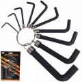 COD 10pcs Hexagon / Hex Key Ring Wrench Set Allen Wrenches. 