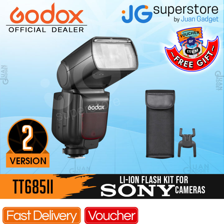 Godox TT685 II S Thinklite TTL Camera Flash with 2.4GHz X Radio