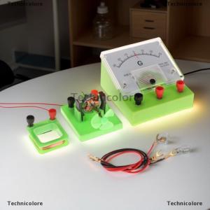 [COD] Technicolore ขดลวดทองแดง DC มอเตอร์การสอนการทดลองการเหนี่ยวนำแม่เหล็กไฟฟ้าแม่เหล็กไฟฟ้าแบบขดลวดทองแดง1ชุด