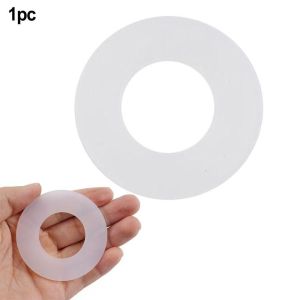 GTRBFDS 1/5Pcs 816.418.00.1 Drain Valve Seal Washer Silicon Rubber Diaphragm Waterproof Gasket Flush Valve Seal Durable Toilet Tank Part Water Stop Seal Ring For Geberit