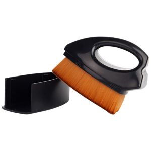 Auto Detail Brush Portable Tire Brush With Seal CoverHigh Density Soft Detailing Brush For Tire Shine Polish Wax Appli