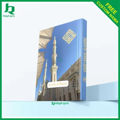 Alquran custom nama muslimah terjemah Rasm Utsmani size A5 dan A6 | Hard Cover custem | Quran wanita