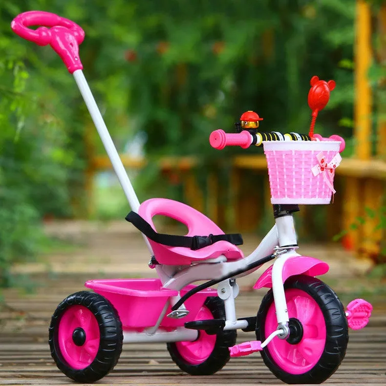 GTE Baby Tricycle Bike Three Wheels Baby Tricycle Stroller