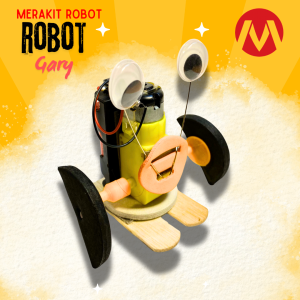 Root gary robot mainan anak mainan  edukasi robot sederhana