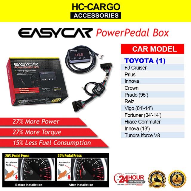 Toyota 1 Model Easycar Power Pedal Box Accelerator Pedal Car