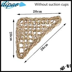 【dipao】 Seaweed Reptile Lizard Hammock Hamster Reptile Grass Mat Pet Bed Hammock Swing Pet Reptile Toy Hanging Bed Mat Pets Supplies