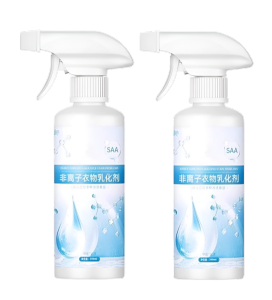 【Shake New】Non-ionic Clothes Emulsifying Cleaner Stain Remover Cleaner Spray Can Remove Oil Stains Mold Fabric Cleaner