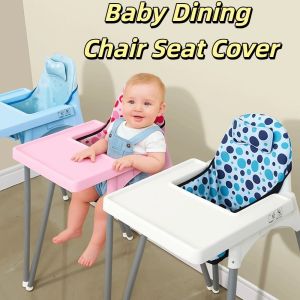 VERIDIAI Breathable Baby Dining Chair Seat Cover Comfortable Soft Infant High Chair Cushion Washable Polka Dots Breathable Pad Liner Summer