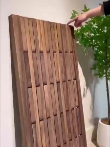 Creativity Wood Coat Racks Multilayer Wall Clothes Hanger Living Room Entrance Door Coat Rack Wall Porch Bedroom Hanging Area