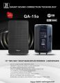 [ORIGINAL] SPEAKER AKTIF HUPER QA 15A QA 15 A QA15A ORIGINAL 15 INCH 1 SET WITH FIR TECHNOLOGY. 
