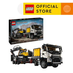 LEGO Technic 42175 Volvo FMX Truck & EC230 Electric Excavator (2274 Pieces) Mainan Susun (10 Tahun+)