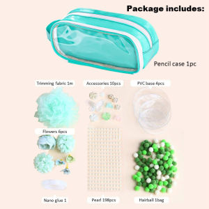 DIY Pencil Case For Kids Large Capacity Korean Style Pencil Box Multifunctional Student Stationery Kotak Pensel 痛包笔袋大容量