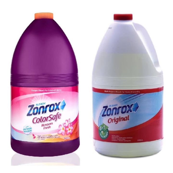 Zonrox Bleach Original 3785ml Gallon Zonrox Bleach Color Safe Blossom ...