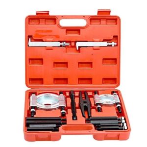 Special tools for bearing pullers and pullerschuck type double disc gearbox bearing disassembly tool