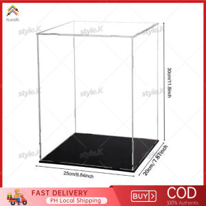 1PC Acrylic display box gift transparent dust-proof box for figurines storage box for building blocks