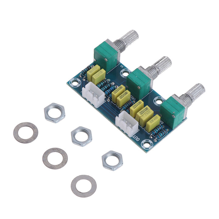 HIFI Amplifier Passive Tone Board Treble Bass Volume Control Preamp
