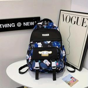 ZEEMIN Christmas Sanrio Series Cinnamoroll Backpack Cartoon Anime Large Capacity Backpack Students Teenagers Fashion Cute Kawaii Backpack Girl