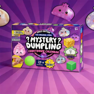 Squishy Dumpling Mystery Advent Countdown Calendar 24 PCS Random Surprise
