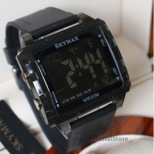 SKYID-SKYMAX AUTDOR WATCH ORIGINAL Jam Tangan Digital Terbaru / Jam Tangan Sport Pria & Wanita Anti Air / Waterr Resist Strap Rubber Fiturr Lengkap Free Box