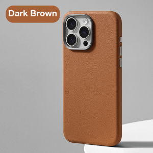 Sanptoch da sang trọng MagSafe Ốp điện thoại cho iPhone 16 15 14 Pro Max thân thiện với da ốp lưng cho iPhone 16 Pro Max chống sốc dùng trong quân sự Vỏ bảo vệ