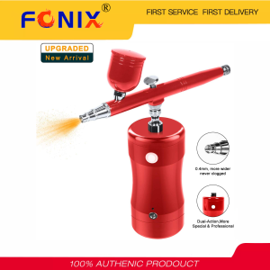 [Hàng Sẵn Có] Súng Phun Sơn Tự Động FONIX Bộ Sạc Cầm Tay Máy Nén Khí Mini Bộ Súng Phun Sơn Hành Động Kép Với Vòi Phun 0.4Mm Máy Phun Sơn Không Dây Di Động Với Tiếng Ồn Thấp Để Trang Điểm Hình Xăm Nghệ Thuật Làm Móng