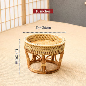 ขันโตกหวาย ภาคเหนือ สานด้วยมือ วางกับข้าว วางขนม ขันโตกโบราณ หวายแท้ มีหลายขนาด งานละเอียดแข็งแรงถาดเก็บผลไม้ ถาดปิกนิกกลางแจ้ง