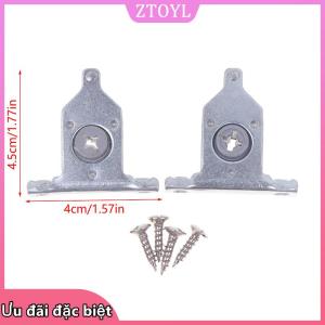 🎀ZTOYL✨ 2 cái Nylon kim loại ngăn kéo Clip Bảng điều khiển phía trước sửa chữa khung nối thay thế đồ nội thất nhà bếp tủ