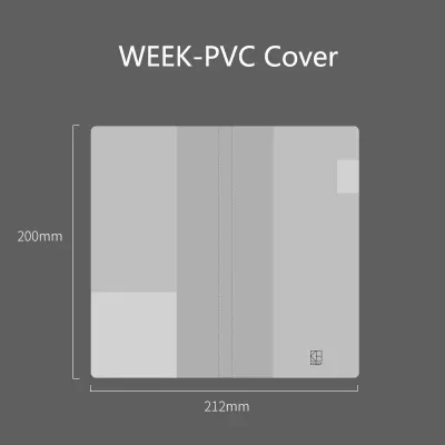 Kinbor 2026 Weekly Plan Notebook 10 Patterns 78g Paper Monthly Plan Schedule Book Self-discipline Todo List week planner