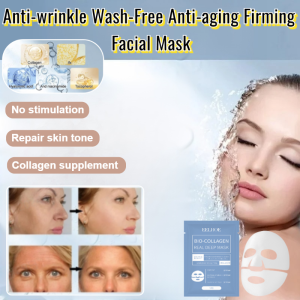 Collagen Mask (R&D in Korea) Anti-wrinkle Supplementing Collagen Jelly Sleeping Mask Wash-Free Anti-aging Firming Facial Mask Whiten Moisture