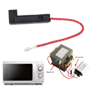 1 Piece thay thế cáp cầu chì với cầu chì cho lò vi sóng 5kv 0.7A 220V cho lò vi sóng Lò linh kiện sửa chữa