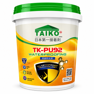 Sơn Chống Thấm Taiko PU92 – Chống Thấm Bê Tông Nhà Vệ Sinh Sân Mái Cần Chịu Lực