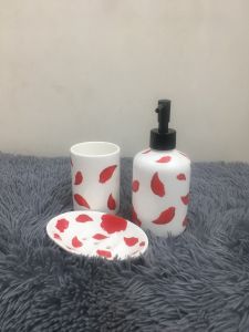 BỘ PHÒNG TẮM 450 ML + KHAY LÓT - GỐM SỨ CƯỜNG PHÁT