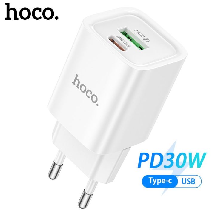 HOCO C149A USB C Dual-Port Charger PD30W Fast Charging