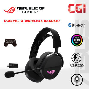 Asus A501 ROG Pelta Tri-Mode RGB SpeedNova Super-Wideband Boom Microphone Fast Charging Gaming Headset