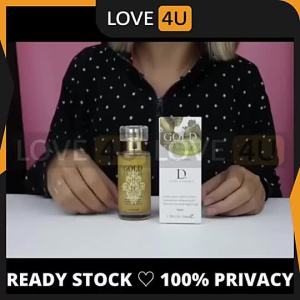 LOVE4U Gold Powder Pheromone Perfume Fragrance to Attract Men and Women Lure Her Him 50ml Pheromone Seduction Perfume 50ml