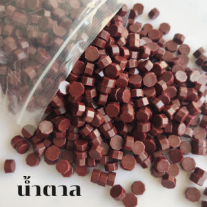 อุปกรณ์สำหรับตราประทับทองเหลือง ตราประทับครั่ง waxseal จำนวนประมาณ 100เม็ด รูป8เหลี่ยม ชุดอุปกรณ์งานฝีมือ ใช้ติดหน้าซองการ์ดแต่งงาน สินค้าพร้อมจัดส่ง