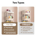 IKEA 2-5 Layers Storage Rack With Wheels Movable Book Shelf Rack Household Kitchen Shelf Rack. 