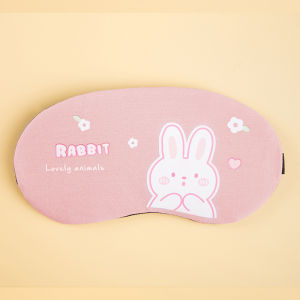 Ice Pack Eye Mask For Sleeping Light-blocking and Relieving Stress for Students and Children. Cute Cartoon Design